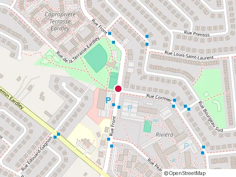 Location of Pizza Riverview at 117 R.Front, Gatineau