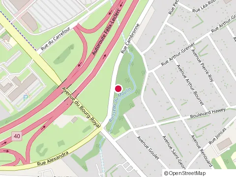 Location of Pizza Royale at 480 Rue Cambronne, Québec