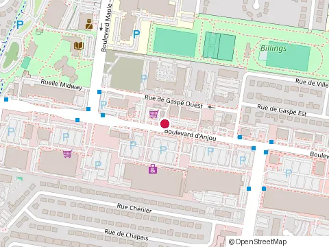 Location of Pizza Sema - Châteauguay at 117 boulevard d'Anjou, Châteauguay