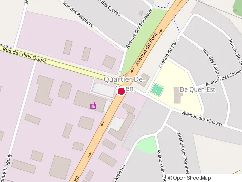 Location of Pizzalami at 985 Avenue du Pont N, Alma
