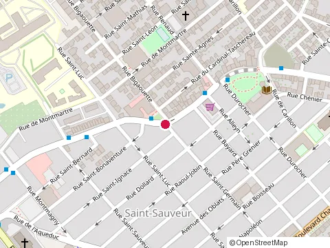 Location of Pizzazorg at 485 Rue Saint-Vallier O, Québec