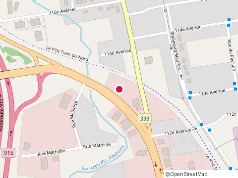 Location of Pizzeria du Roi at 6 boulevard des Hauteurs, Saint-Jérôme