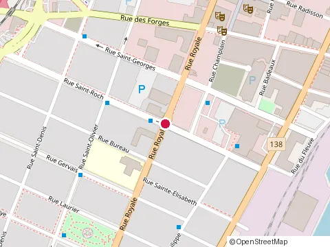 Location of Pizzeria Metaxa at Saint-Roch 307 Rue, Trois-Rivières