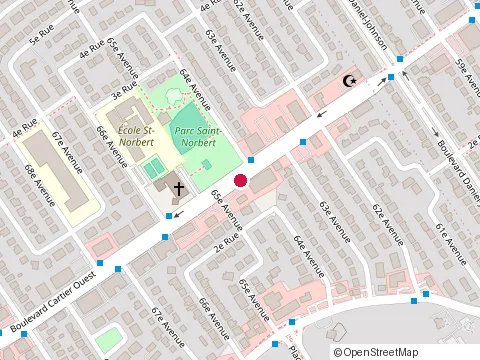 Location of Pizzeria Taza at 3096 boulevard Cartier O, Laval