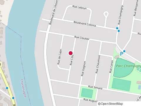 Location of Pl Legris at 250 Rue Côté, Repentigny