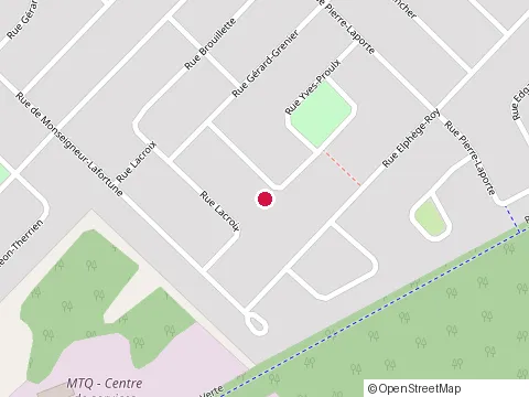 Location of Placage Nicolet-Sud Inc. at 650 Marie-Victorin, Nicolet