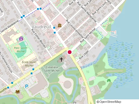 Location of Place Chartrand - Vaudreuil-Dorion at 6 Rue Saint-Michel, Vaudreuil-Dorion