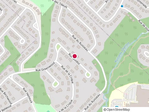 Location of Placements André Charron Inc at 55 Rue Quidoz, Sainte-Thérèse
