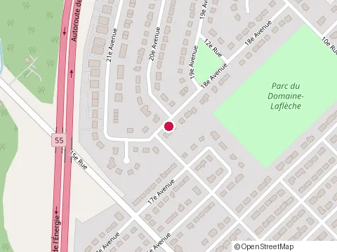 Location of Placements Nicole Grimard Inc. at 1311 20E Av, Shawinigan
