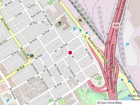 Location of Plamondon Maurice at 889 3E Rue, Québec
