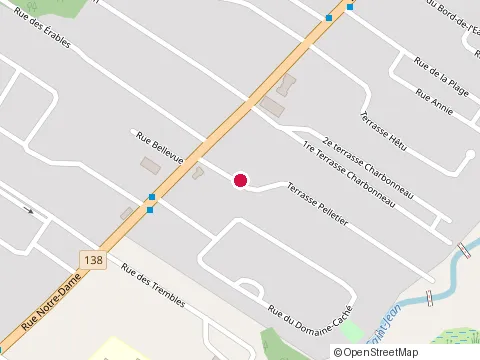 Location of Plancher Bmt at 88 Tsse Pelletier, Lavaltrie