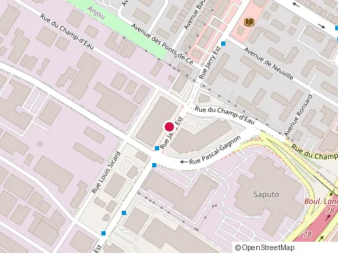 Location of Plancher de Bois Excalibur Inc at 6895 Jarry Est, Montréal
