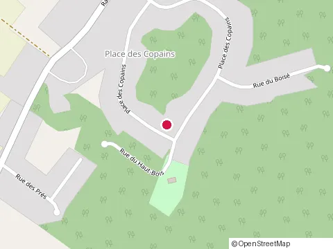 Location of Plancher Dg at 5 place des Copains, Chicoutimi