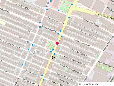 Location of Plancher Omega Inc at 7042 avenue de l'Épée, Montréal