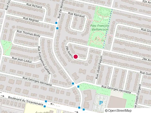 Location of Plancher P F at 1565 28E Av, Pointe-aux-Trembles