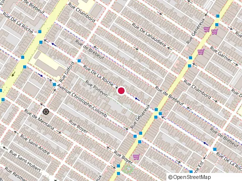Location of Plancher Précision Inc. at 1265 Rue Saint-Grégoire, Montréal
