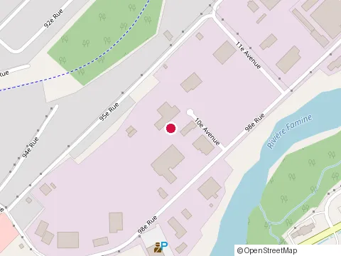 Location of Planchers Alexandra Inc at 1255 98E Rue, Saint-Georges
