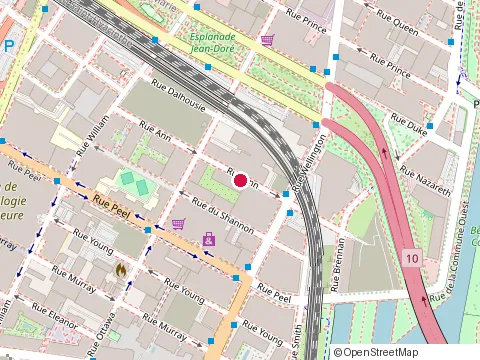 Location of Planchers C.l Inc at 100 Rue Ann, Montréal