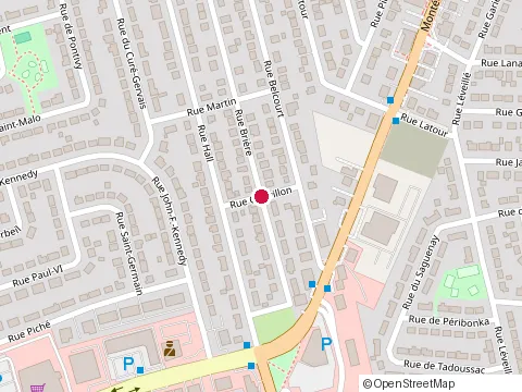 Location of Planchers Denis Inc. at 1065 Brire, Terrebonne
