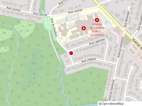 Location of Planchers J.G.d.Enr at 121 Rue Lapointe, Lachute