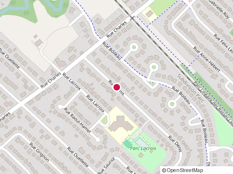 Location of Planchers Jean-Yves Ouellet Inc at 13884 Rue Denis, Mirabel