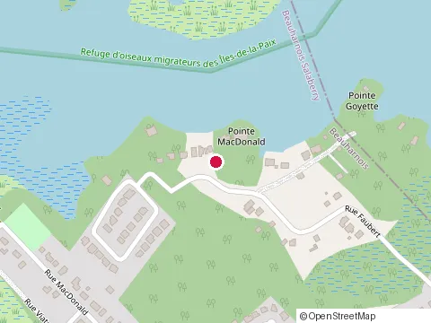Location of Planchers M&M Chouinard at 1 Rue Perreault, Beauharnois