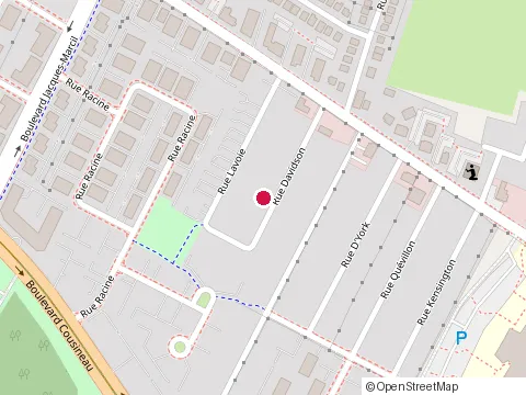 Location of Planchers Marineau Enr at 2150 Rue Davidson Unit 150, Saint-Hubert