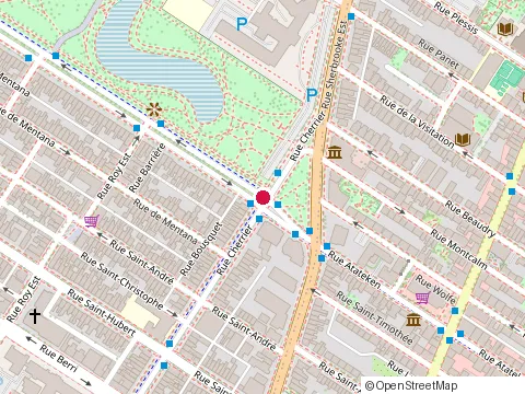 Location of Planchers Messier Inc, les at 999 Rue Cherrier, Montréal