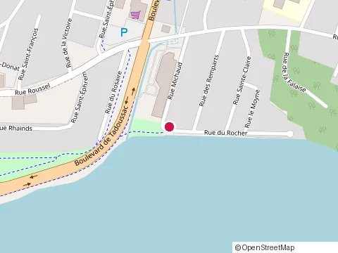 Location of Plasto at 204  Rue du Rocher, Chicoutimi