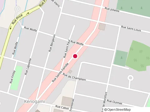 Location of Plâtrage Ac Inc at 1922 Rue Ste Famille, Jonquière