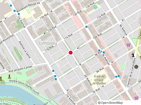 Location of Plâtrier Peintre Claude Frachon at 968 2E Avenue, Québec