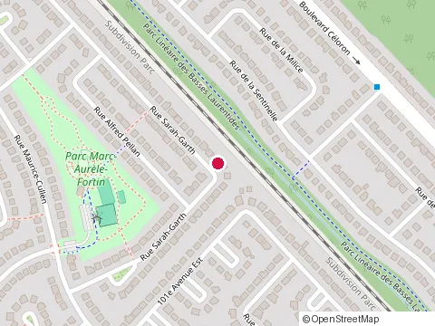 Location of Plb Gypse at 55 Rue Sarah-Garth, Blainville
