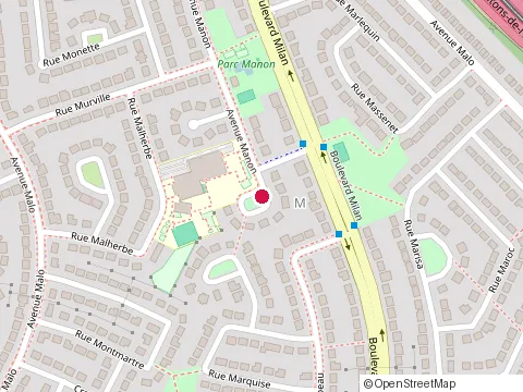 Location of Plomberie Angeles Brossard at 7245 place Marquette, Brossard