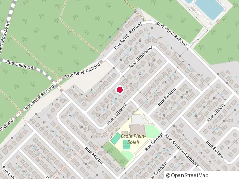Location of Plomberie Bernier Inc at 59 Rue Laliberté, Lévis