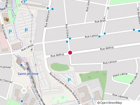 Location of Plomberie Mgl Inc. at 542 Rue Wilfrid, Saint-Jérôme