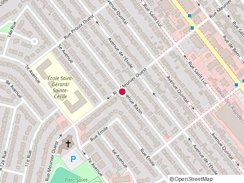 Location of Plombier Chris Inc. at 152 avenue Bazin, Laval