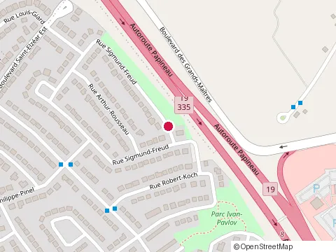 Location of Plongée Azuria Diving at 365 Rue Sigmund-Freud, Laval