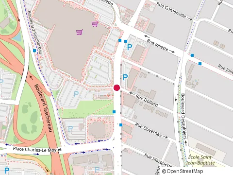 Location of Plus 250 Bar & Restaurant at 888 Rue Saint-Laurent O, Longueuil