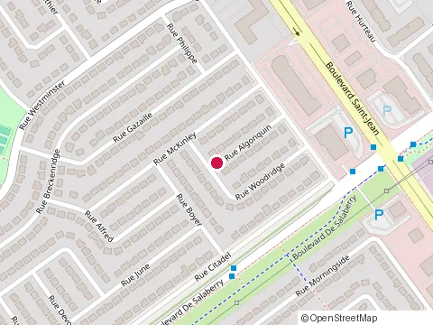 Location of Pme Electrique Inc at 15 Rue Algonquin, Dollard-Des-Ormeaux