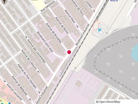 Location of Pneu Sam Auto Service at 3737 Bd Industriel, Montréal-Nord
