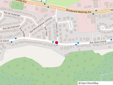 Location of Pneus & Mécanique de la Capitale at 670 Notre-Dame Rue, Gatineau