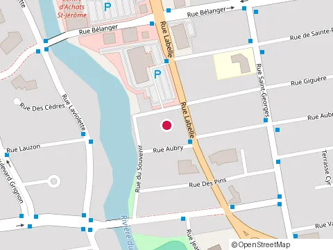 Location of Pneus et Mécanique Denis Langlois at 977 Rue Labelle, Saint-Jérôme