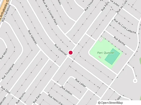 Location of Pneus Mobile Victo at 48 Rue Paris, Victoriaville