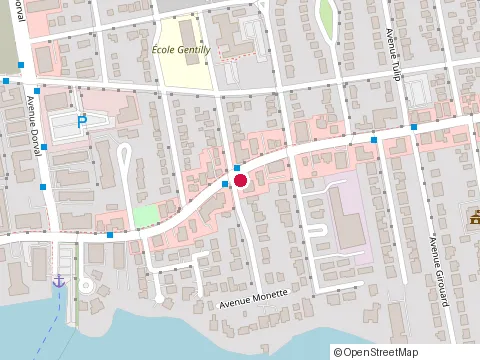 Location of Pneus Rallye Ltée at 645 Dr Lakeshore, Dorval