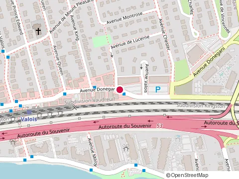 Location of Pointe Claire Deli at 51 avenue Donegani, Pointe-Claire