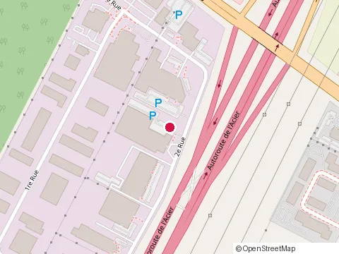 Location of Poirier Construction Prestige at 3200 2E Rue, Longueuil