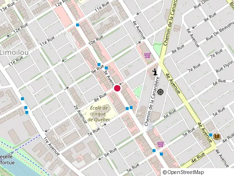 Location of Poke et Ramen-Moi Limoilou at 701 3E Avenue, Québec