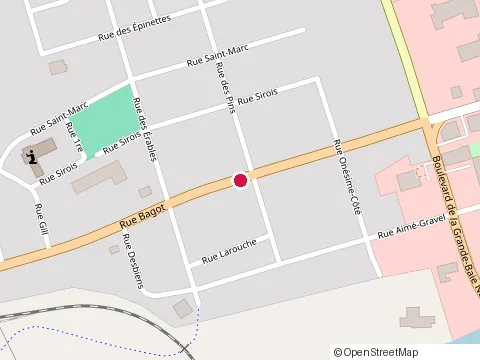 Location of Pol-Vin Construction at 1446 Rue Bagot, La Baie