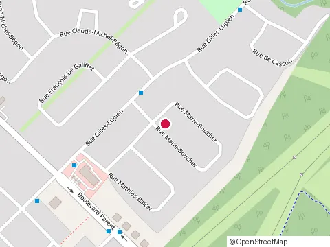 Location of Poli-Car at 7087 Rue Marie-Boucher, Trois-Rivières