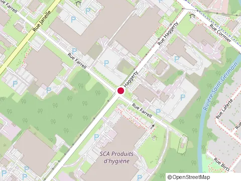 Location of Polimix Inc at 600 Rue Haggerty, Drummondville